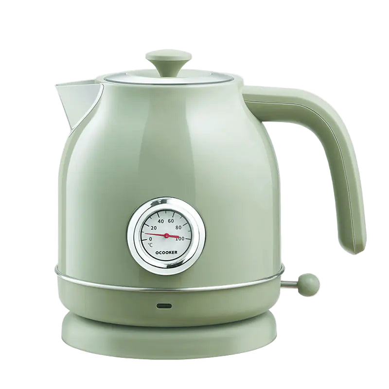 Vintage Electric Kettle 1.7L Stainless Steel