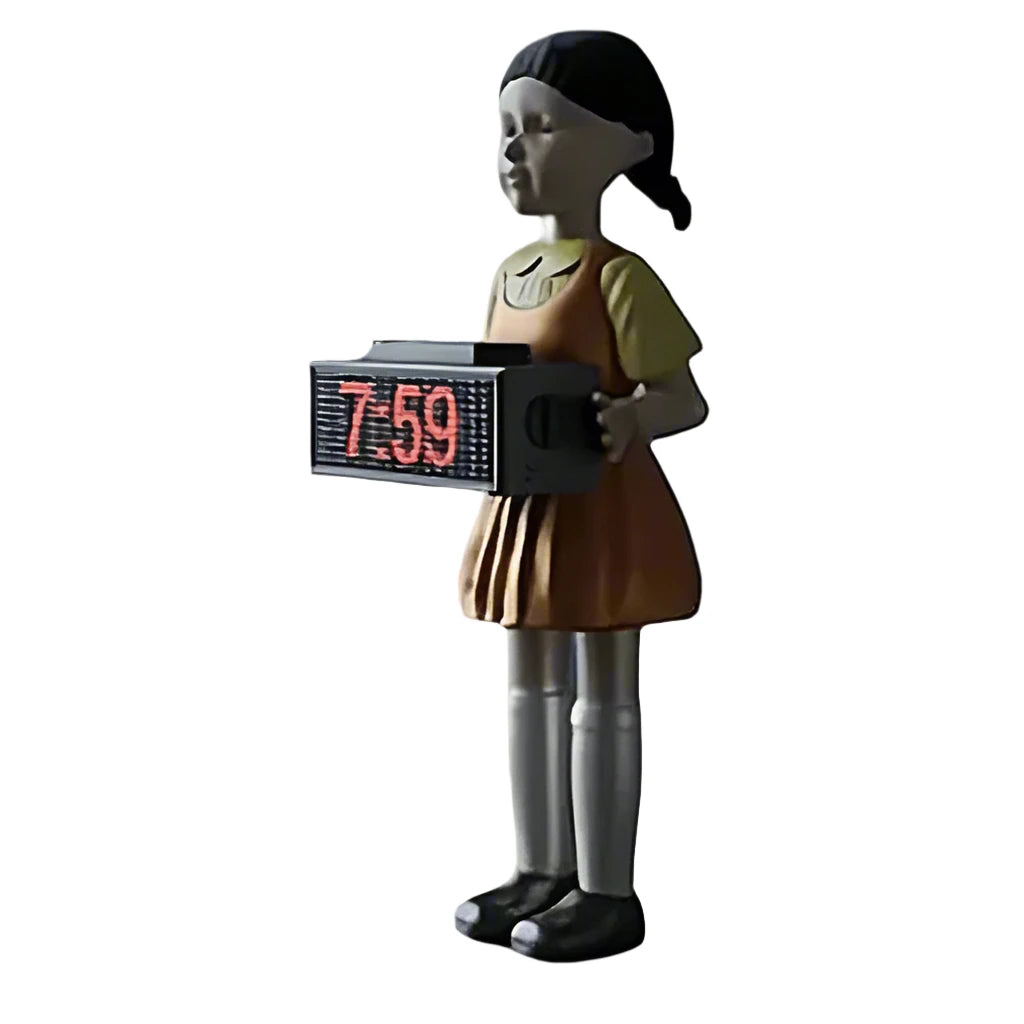 New Squid Game Alarm Clock Doll