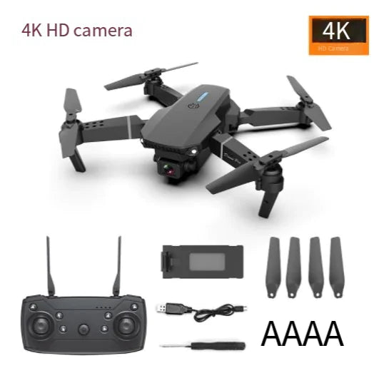 4k Wide-Angle HD Professional Drone E88