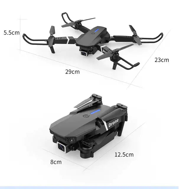 4k Wide-Angle HD Professional Drone E88