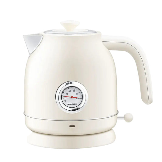 Vintage Electric Kettle 1.7L  Stainless Steel